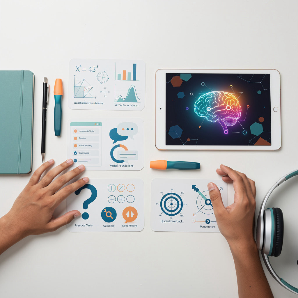 AI مساعدك للقدرات - خدمات تعليم الذكاء الاصطناعي والقدرات الكمية واللفظية بالسعودية